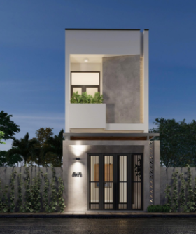 Nhà Phố Hiện Đại 5x14m: Chị Trang tại Gò Dầu, Tây Ninh