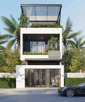 Nhà phố hiện đại 144m2 – gia đình anh Đức tại TP. Tây Ninh