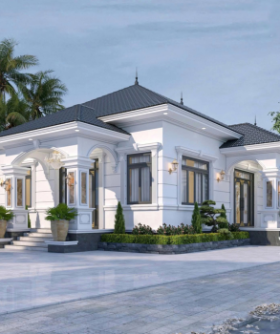 Nhà vườn mái Nhật – 162m2 tại Gò Dầu, Tây Ninh
