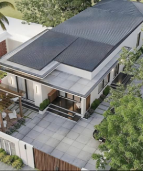 Nhà cấp 4 mái bằng 120m2 – Tại Tân Biên, Tây Ninh