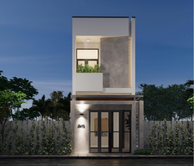 Nhà Phố Hiện Đại 5x14m: Chị Trang tại Gò Dầu, Tây Ninh