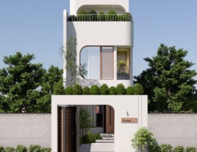 Nhà phố hiện đại 98m2 – Tổ ấm hạnh phúc của chị Thủy tại Hòa Thành, Tây Ninh
