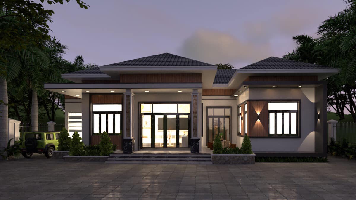 Biệt Thự Vườn Mái Nhật
