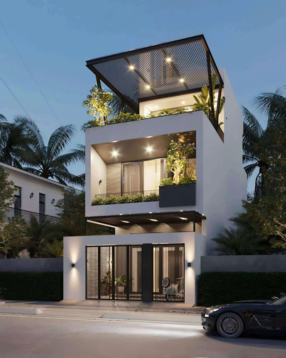 nhà phố hiện đại