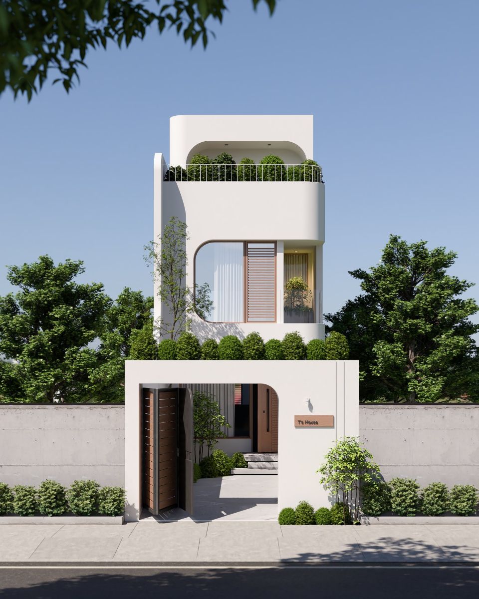 nhà phố hiện đại